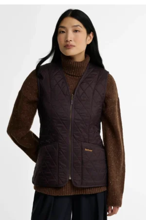 Alternative view of Barbour Fleece Betty - Brown