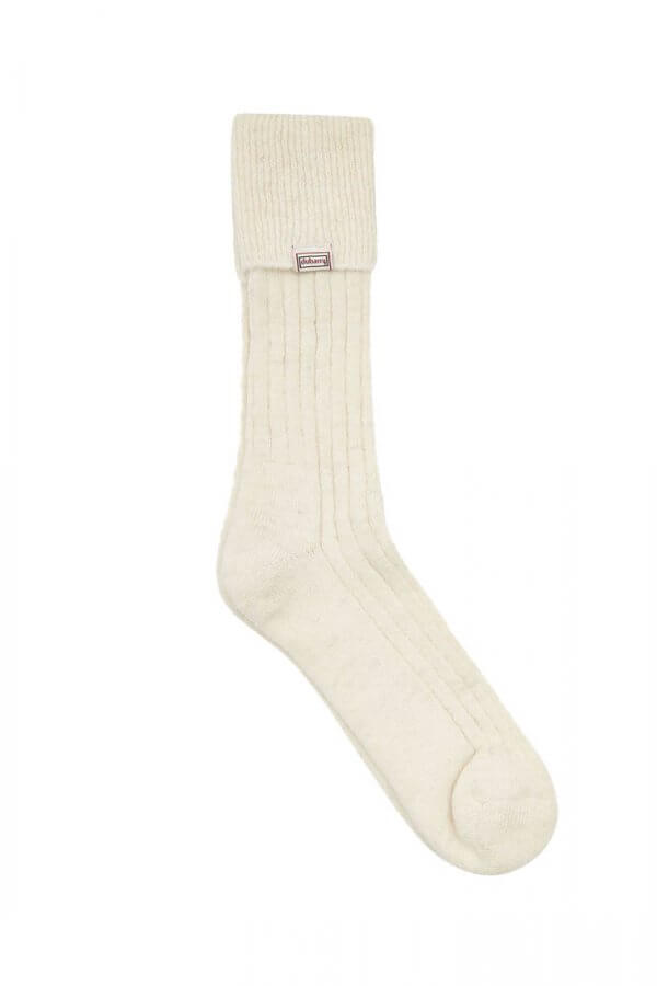 Dubarry Aplaca Socks Short- White