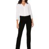 NYDJ Marilyn Straight Damjeans - Black
