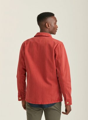 Morris Rochelle Lt Shirt Jacket - Red