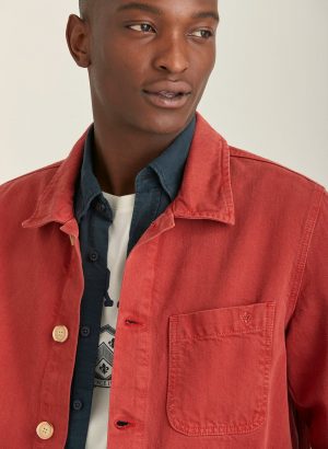 Morris Rochelle Lt Shirt Jacket - Red