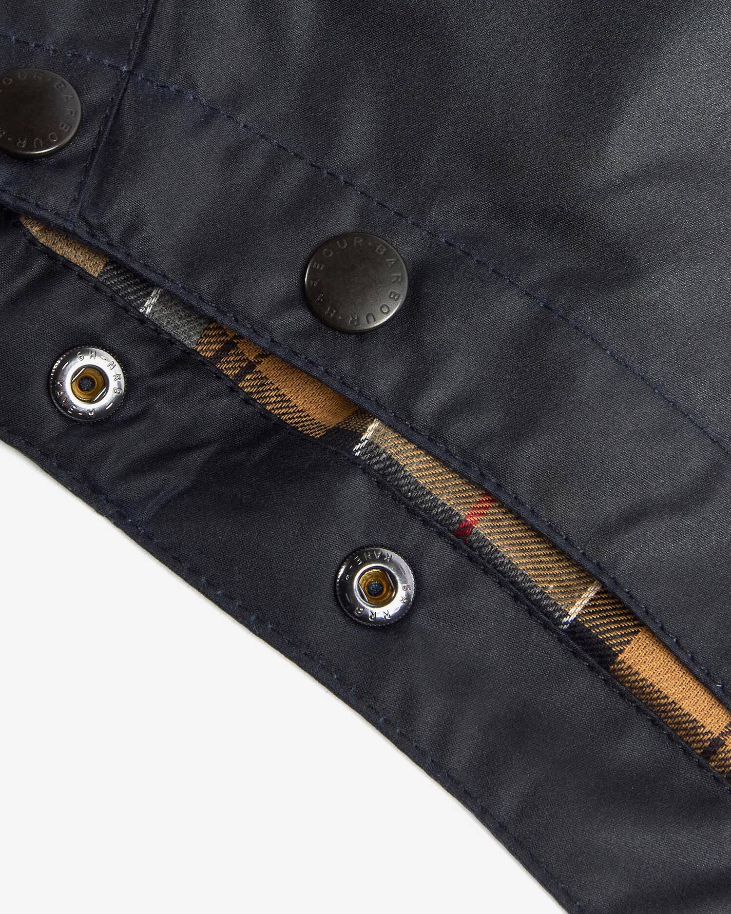 Barbour Wax Cotton Hood - Navy - Bild 3