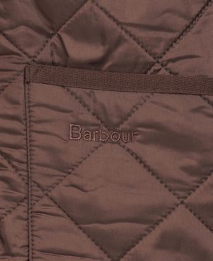 Barbour Polarquilt Waistcoat Zip In - Rustic