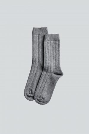 NN07 Wool Sock Herr- Grå Melange