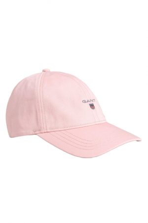 Gant Cotton Twill Cap - Preppy Pink
