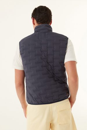 Colmar Quilted Down Gilet - Navy