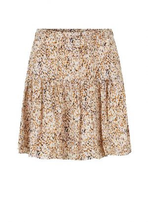 Second Female Lotus Mini Skirt - Golden Brown