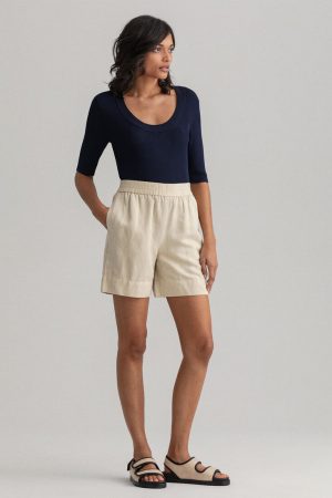 Gant Pull-On Shorts - Desert Beige