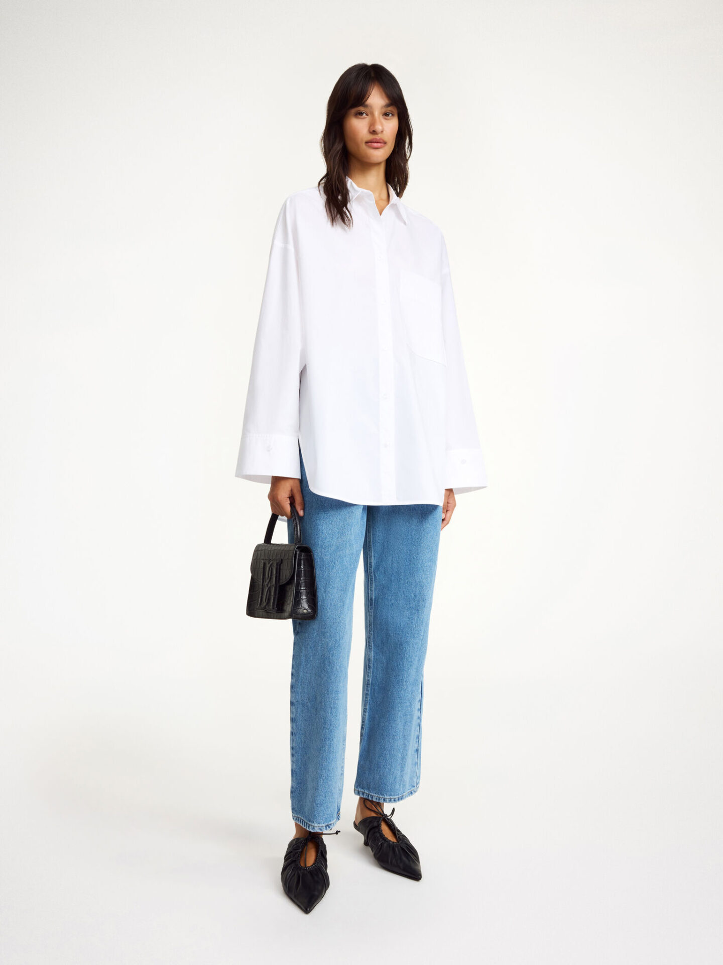 By Malene Birger Derris Shirt - Pure White - Bild 2