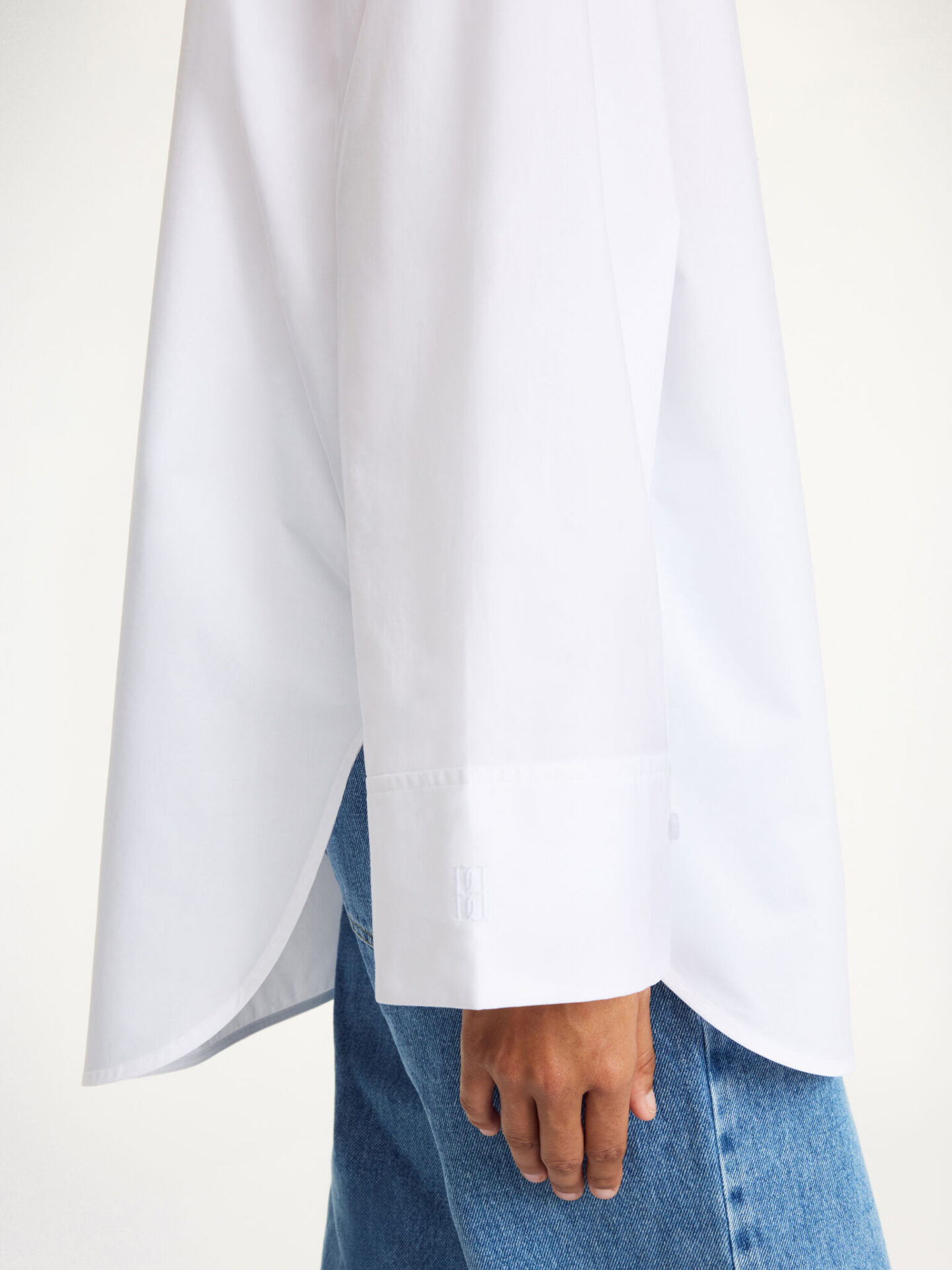 By Malene Birger Derris Shirt - Pure White - Bild 4