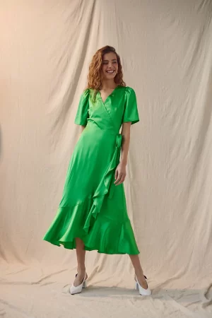 A-View Camilja Dress - Green