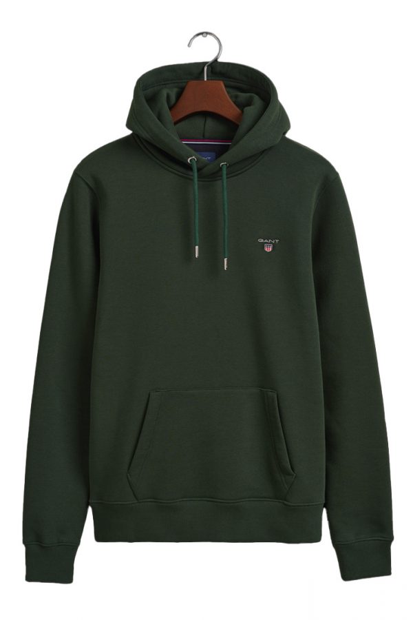 gant-hoodie-grön