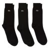 Lacoste 3-pack Strumpor - Black