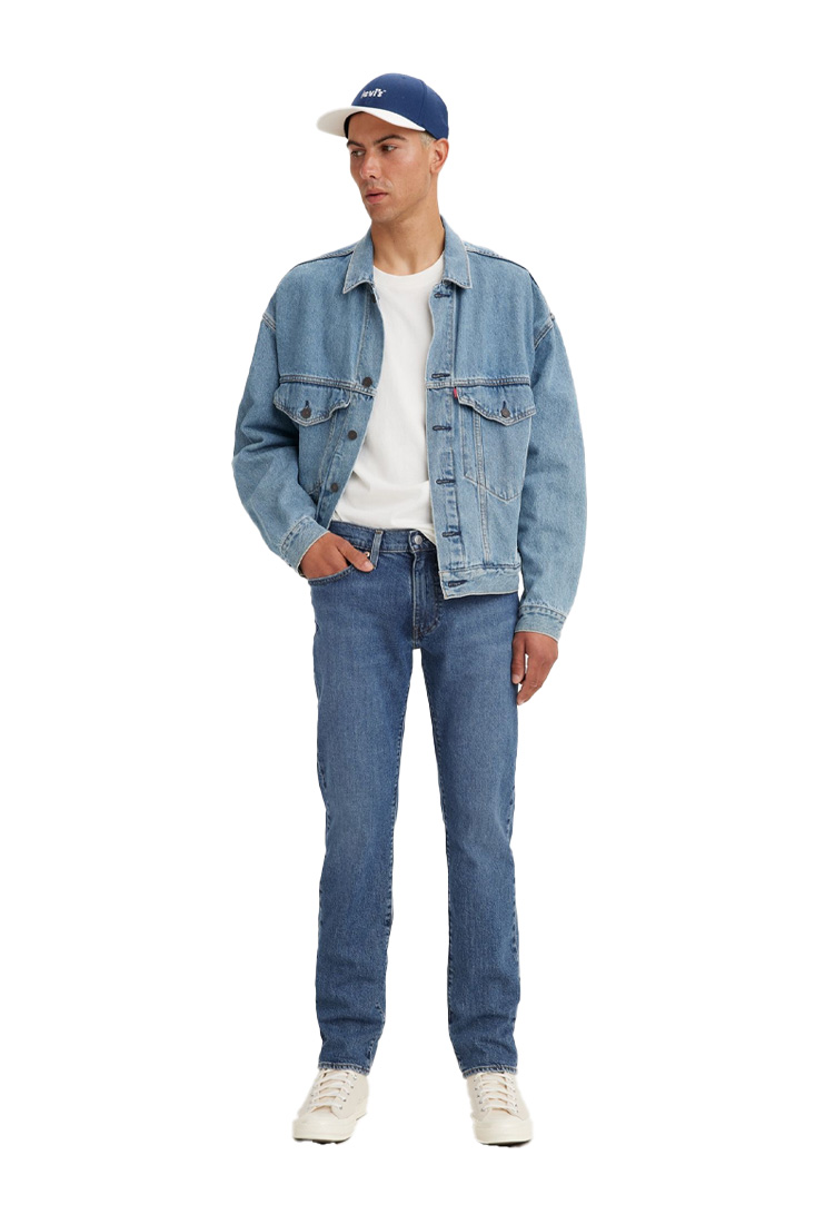 Levi's 511 Slim - Everett Night Outindigo worn