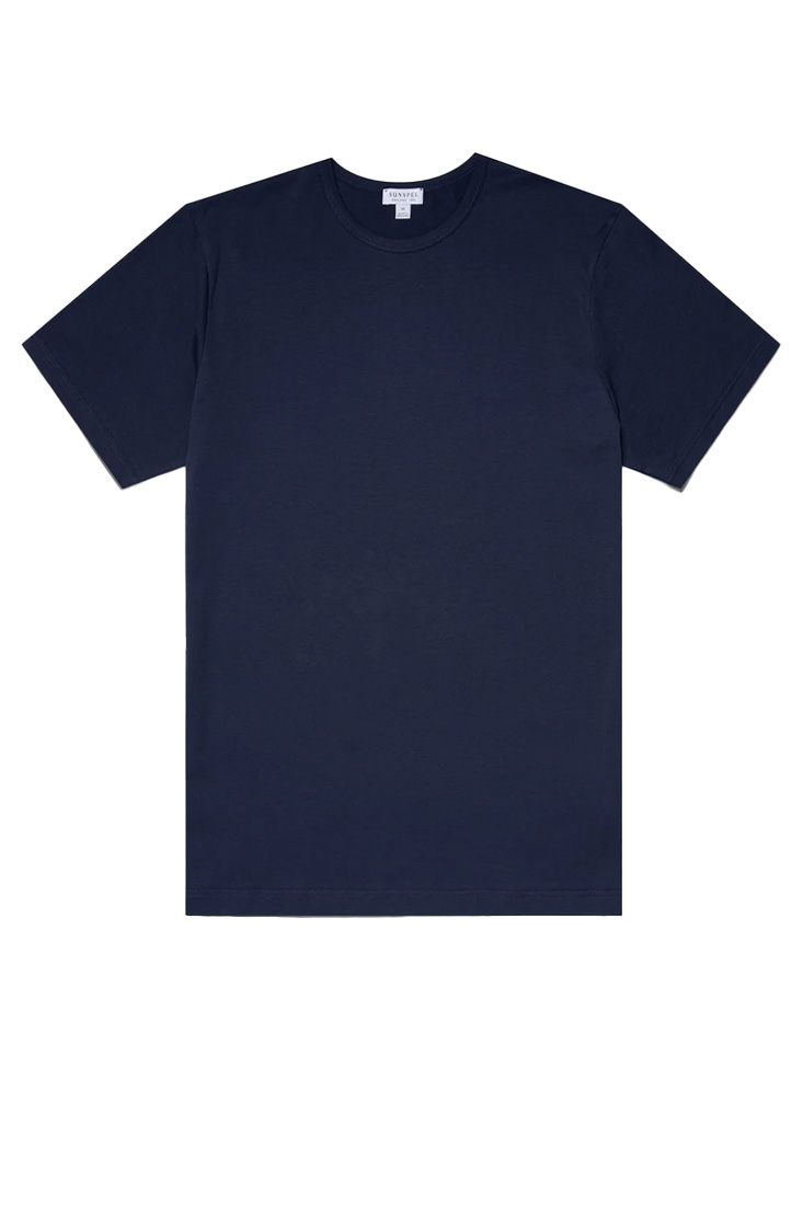 Sunspel Classic T-shirt - Navy