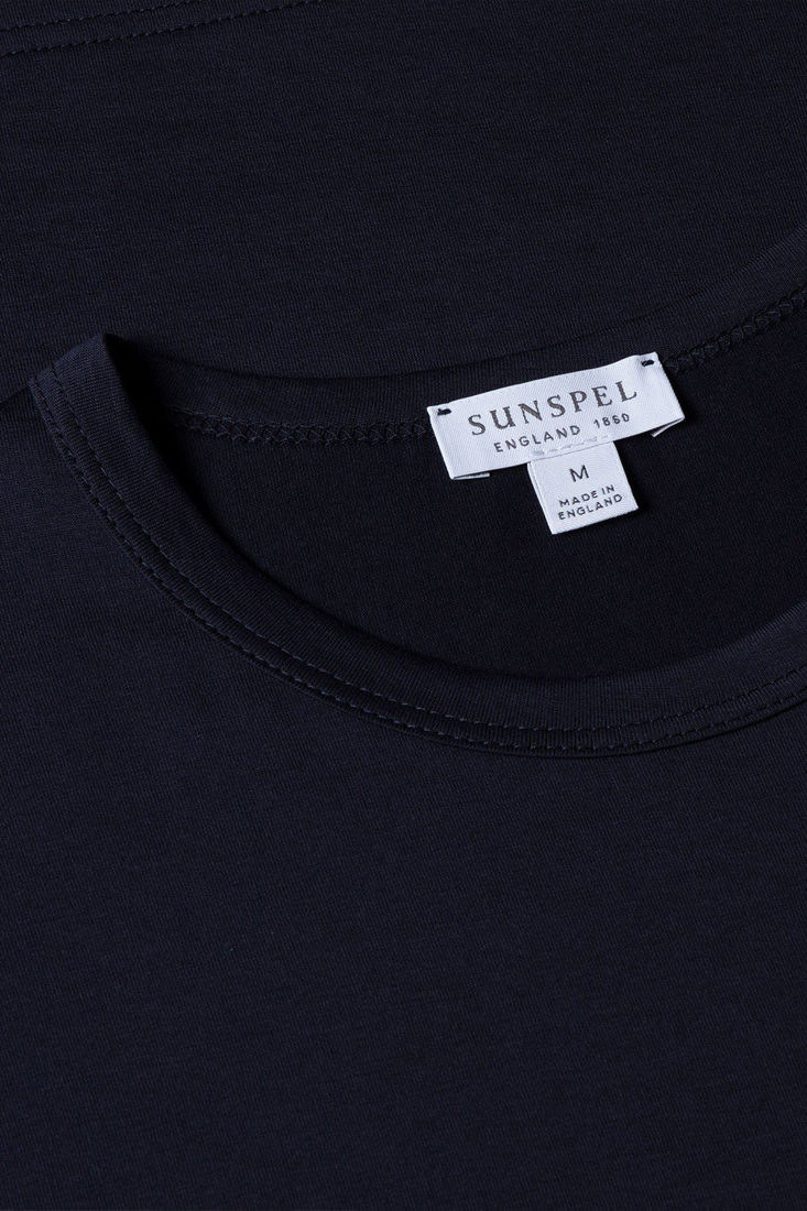 Sunspel Classic T-shirt - Navy - Bild 2