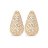 Muli Collection Mini Pavé Drop Earrings - Guld