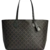 By Malene Birger Abigail Printed Tote Bag - Dark Brown
