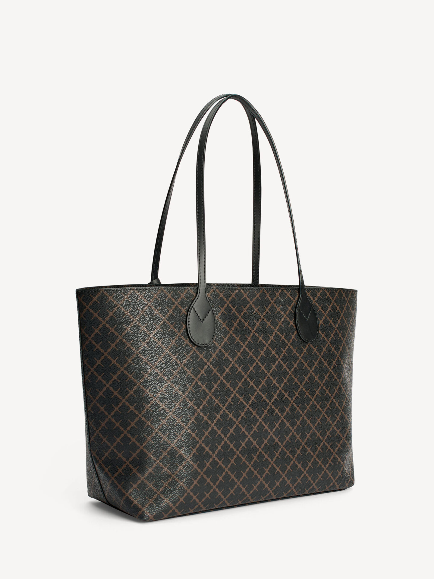 By Malene Birger Abigail Printed Tote Bag - Dark Brown - Bild 3