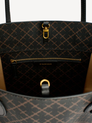 Alternative view of By Malene Birger Abigail Printed Tote Bag - Dark Brown