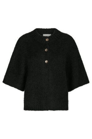 Neo Noir Benuta Fluffy Cardigan - Black