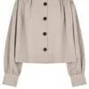 Second Female Zoie Jacket - Light Beige Melange