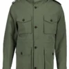 Gant Cotton 4 Pocket Jacket - Dry Herb Green