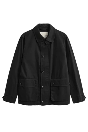 Gant Cotton Decker Jacket - Black