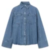 Twist & Tango Shari Denim Shirt - Deep Blue Wash