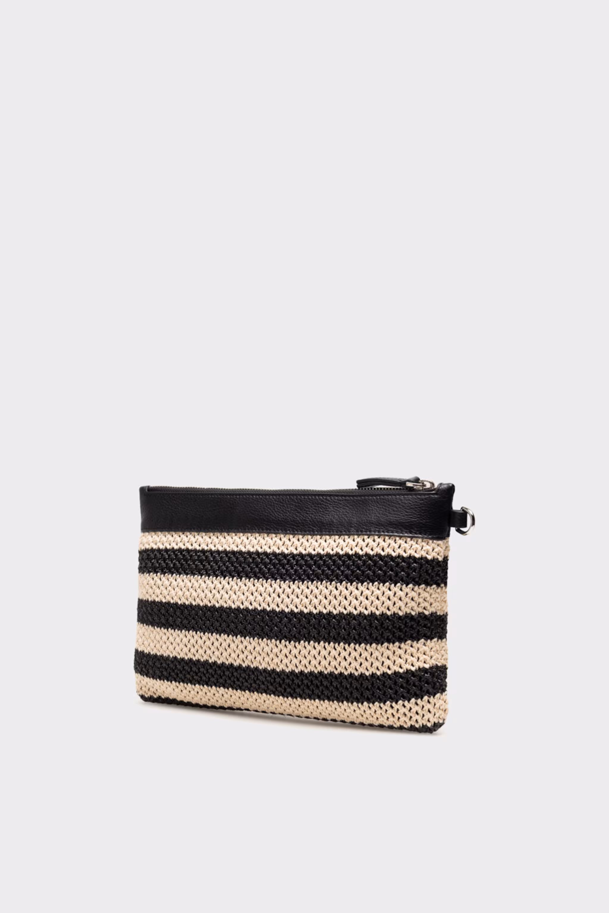 Twist & Tango Allie Clutch - Black/Beige Stripe - Bild 3
