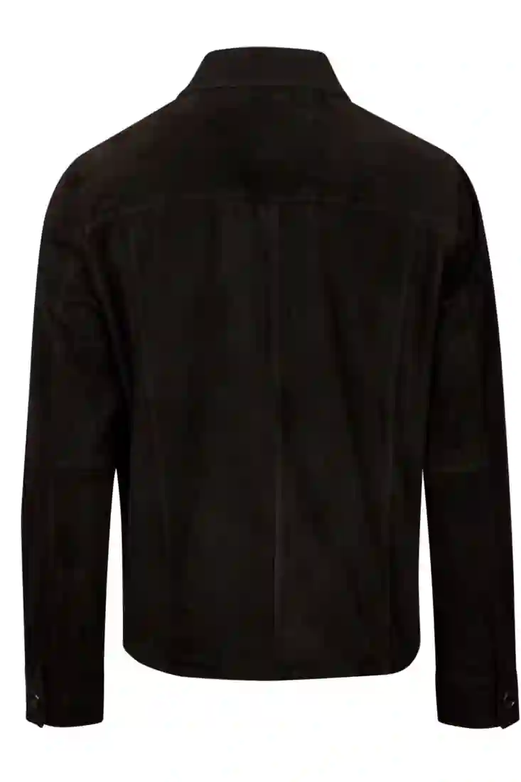 Stenströms Overshirt Goat Suede - Mörkbrun - Bild 2