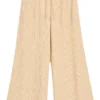 By malene Birger Pisca Weave Trousers - Dark Sand