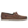 Sebago Docksides Portland Nubuck - DK Brown