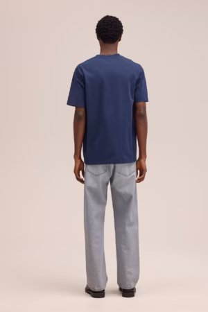 Alternative view of NN07 Adam T-shirt - Navy