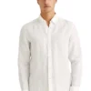 Morris Douglas Linen Shirt Classic Fit - White