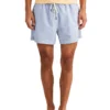 Morris Seersucker Bathing Trousers  Light Blue
