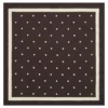 Neo Noir Judy Dot Scarfs - Dark Brown