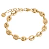 Muli Collection Coffee Bean Bracelet - Gold