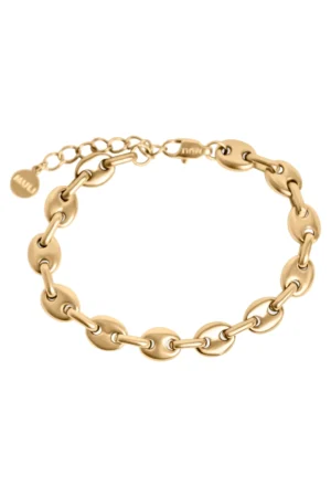 Muli Collection Coffee Bean Bracelet - Gold