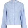 Neo Noir Rosa Stripe Shirt - Light Blue