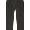 NN07 Theo Linen Trousers - Dark Army