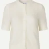 Samsøe Samsøe Sanoura SS Cardigan - Egret
