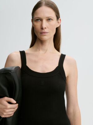 Alternative view of By Malene Birger Frillio Top - Black