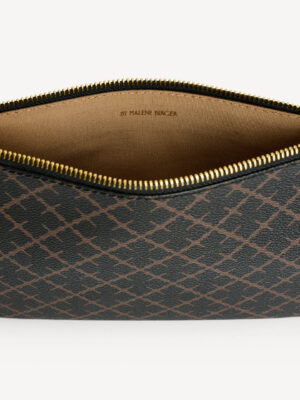 Alternative view of By Malene Birger Ivy Clutch - Dark Chockolate