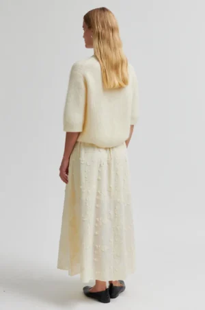 Alternative view of Second Female Andrea Knit Rib Cardigan - Alabaster Gleam