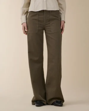 Alternative view of Jeaneriva Guell - Chevron Khaki Green