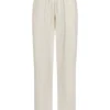 Neo Noir Sonar Drapy Linen Pants - Natural