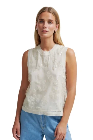 Second Female Salema Top - Eggnog
