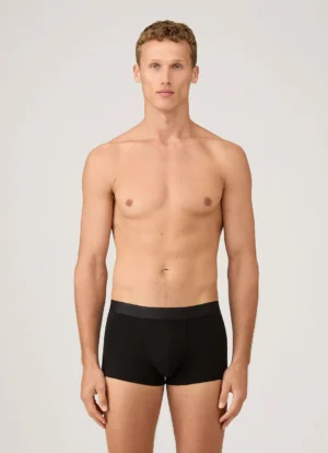 Alternative view of Sunspel Trunk 3-pack - Black