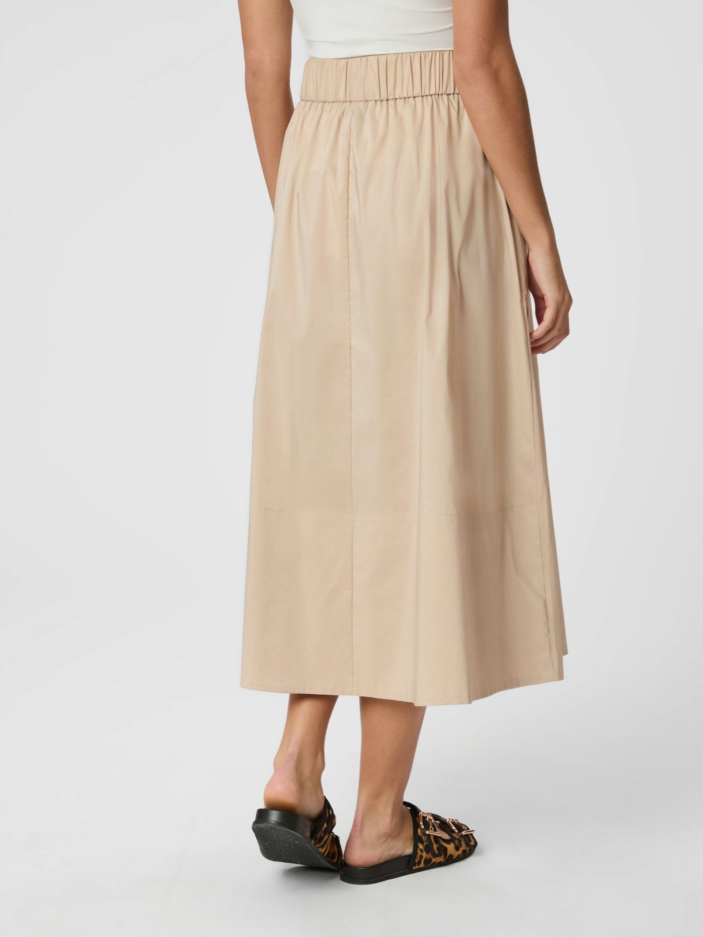 Neo Noir Yara Poplin Shirt - Dark Sand - Bild 3